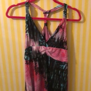 Tropical beach cover up